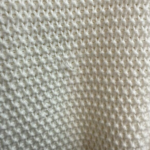 Marine Layer Catalina Open Front Knit Cardigan Sweater White Womens XS Nautical - Picture 6 of 7